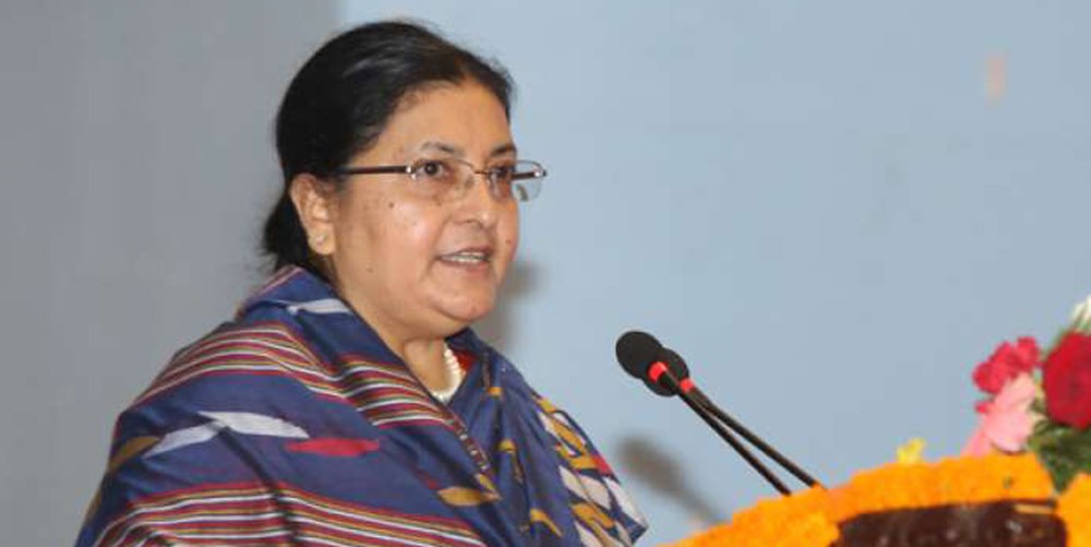 "राष्ट्रपति भण्डारी क्षमापूजाका लागि पशुपतिनाथ जाँदै"