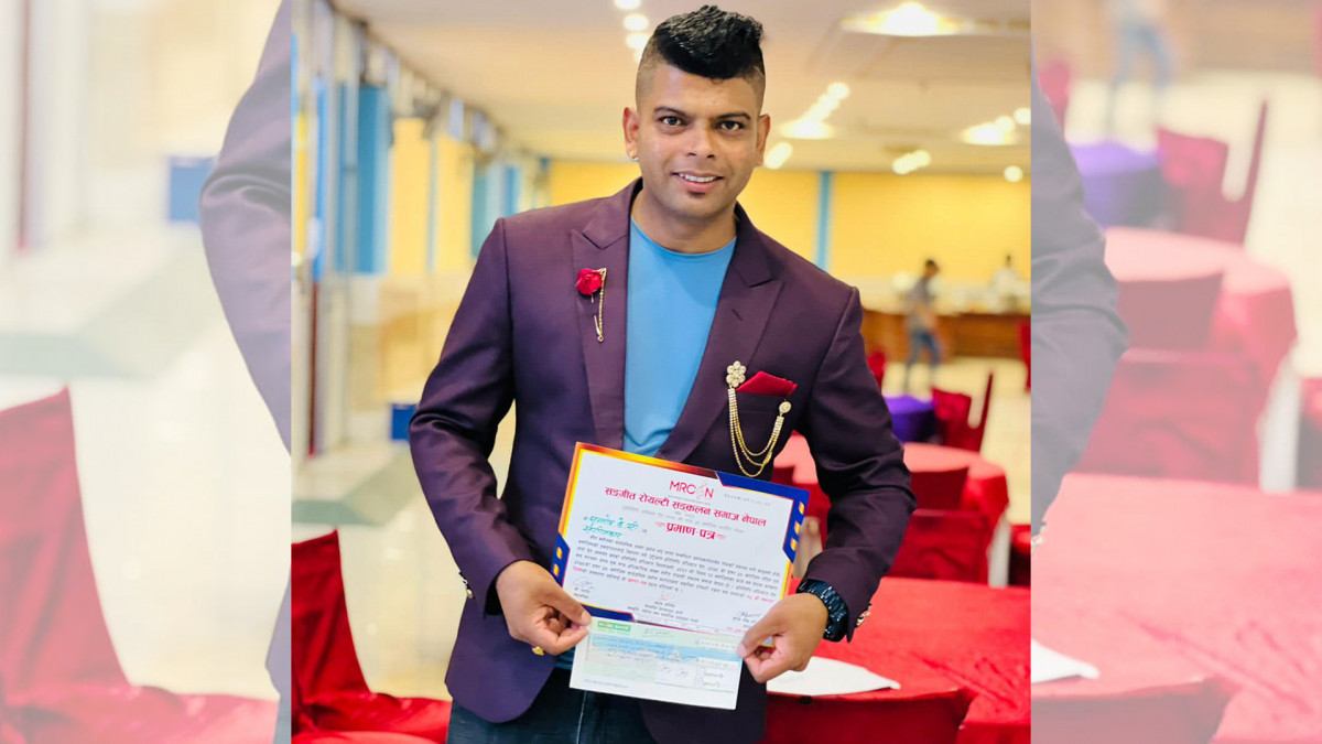 २ लाख भन्दा धेरै रोयल्टी बुझेका सर्जक तथा गायक सन्तोष केसी गीत संगीतबाट खुसी