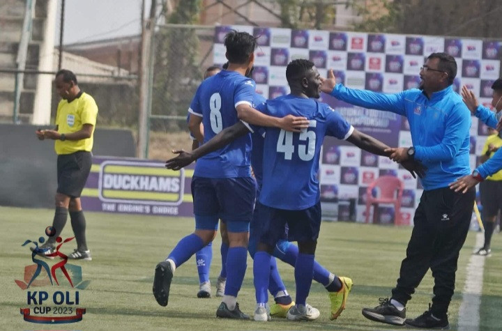 केपी ओली कप राष्ट्रिय फुटबल च्याम्पियनसिपको सेमिफाइनल समीकरण पूरा